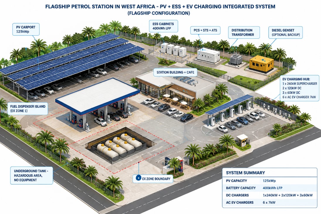 Commercial & Industrial PV-Storage-Charging Solution