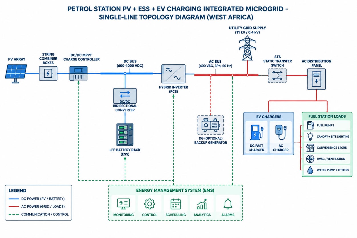 Commercial & Industrial PV-Storage-Charging Solution