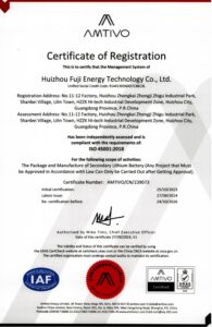 ISO 45001 Certificate