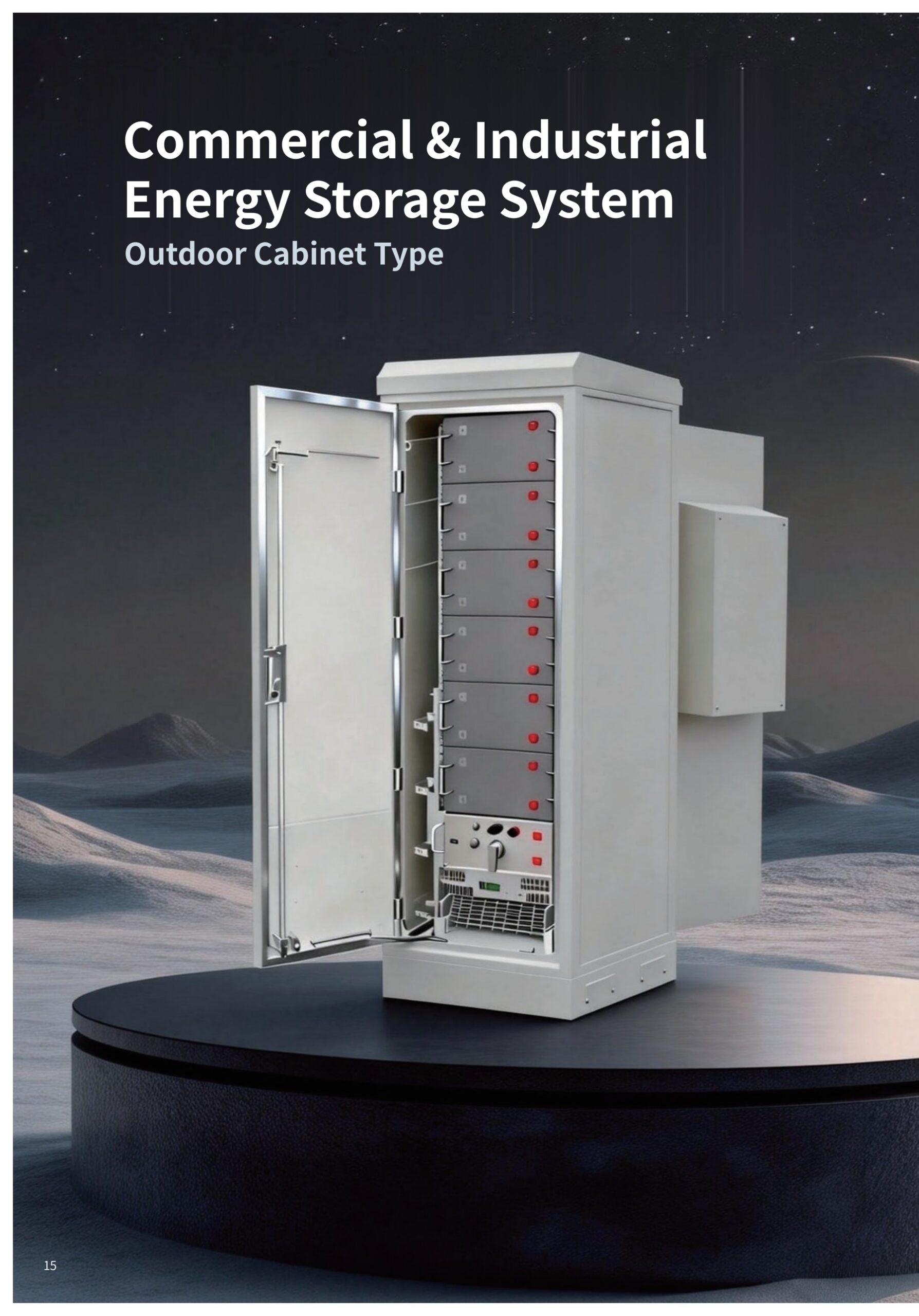 60kWh / 120kWh Outdoor Cabinet Energy Storage System