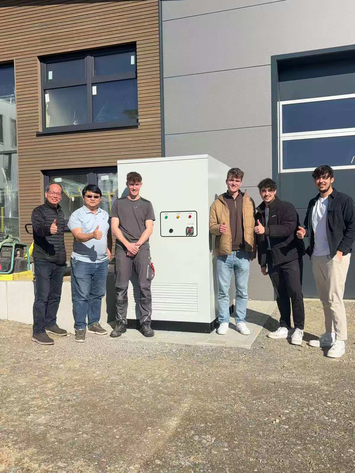 Commercial and industrial energy storage system in Germany