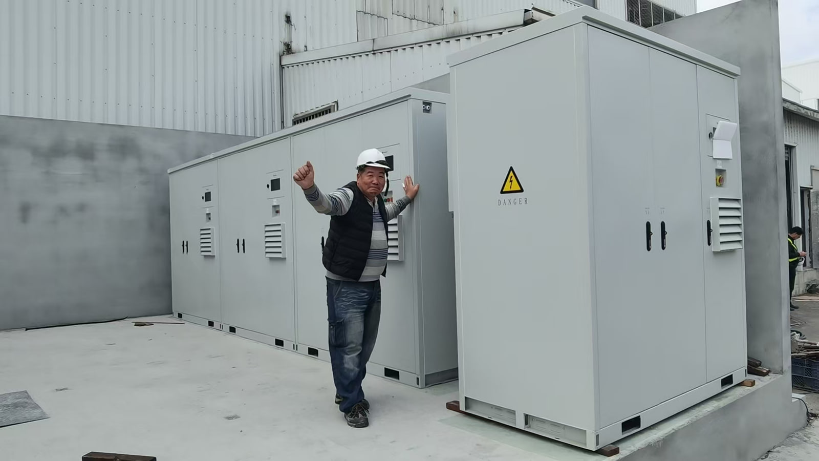 Energy storage system 400 kW / 860 kWh in Tainan, Taiwan