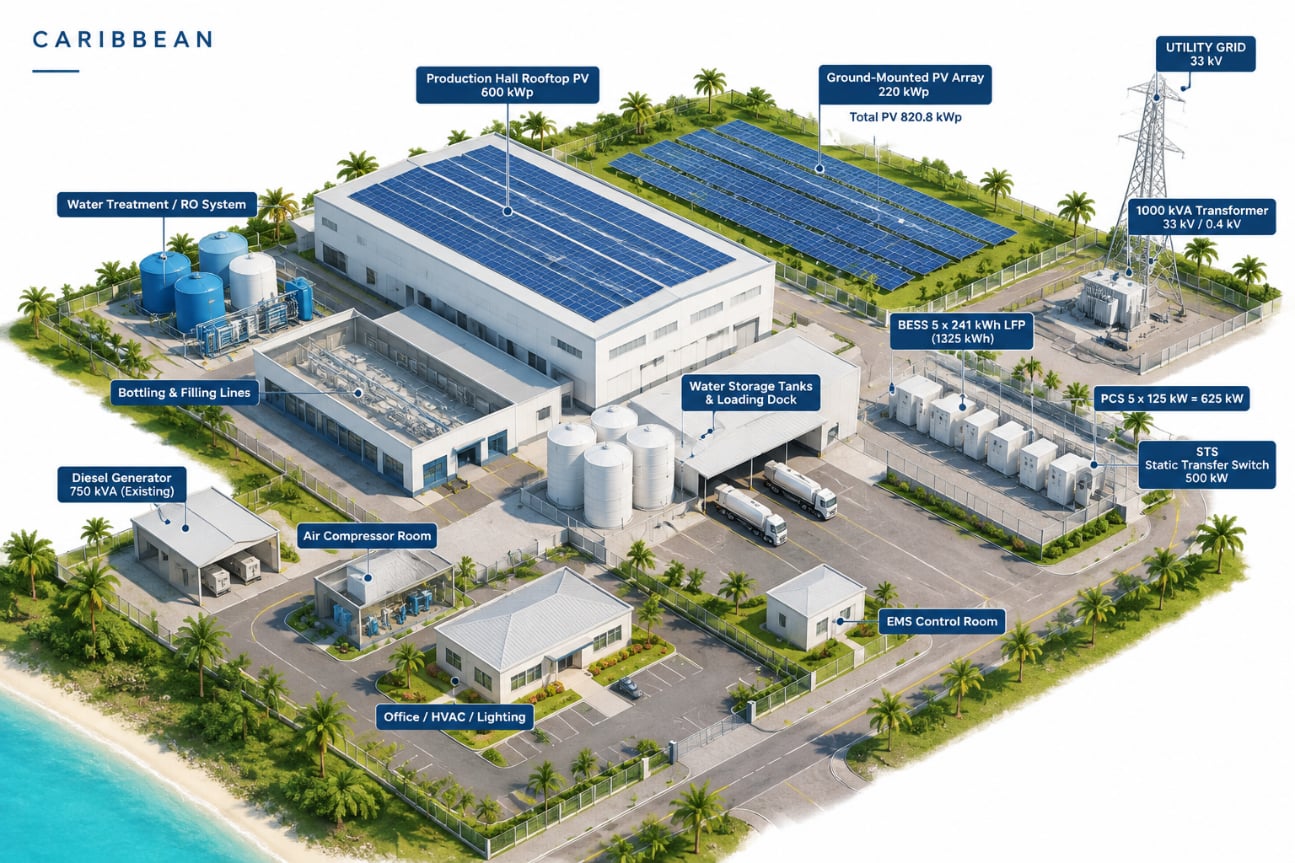 PV-Storage-Diesel Grid-tied & Off-grid Solution