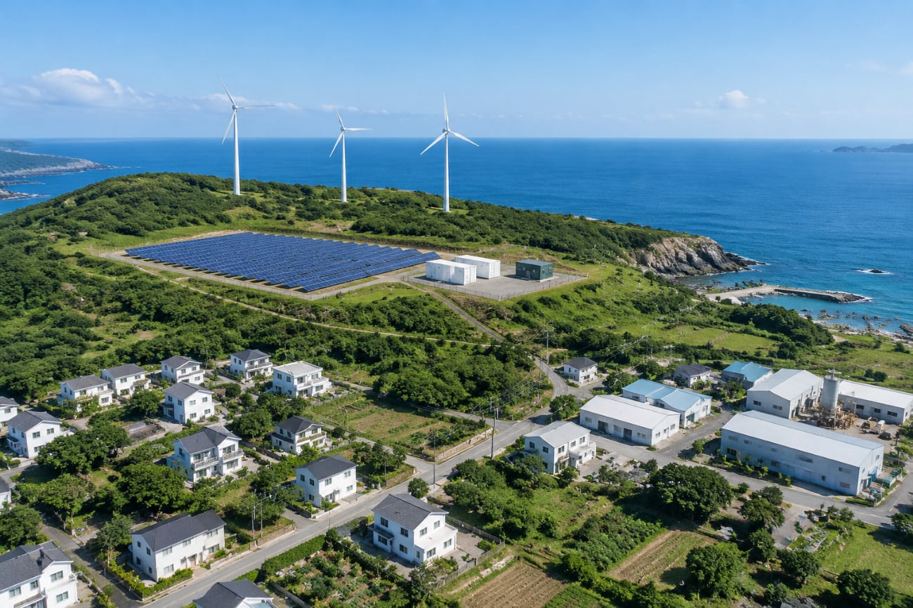 Wind-PV-Diesel-Storage Microgrid